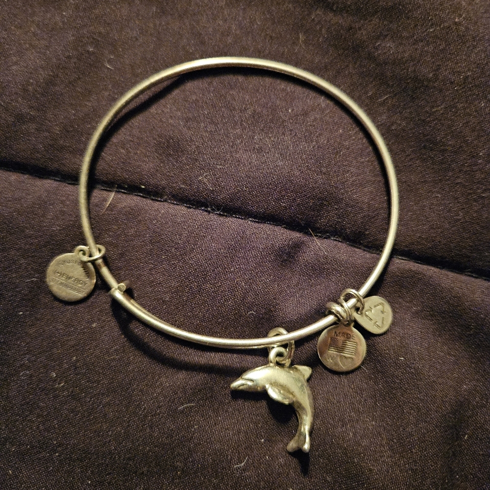 Alex and Ani dolphin bracelet - Picture 3 of 4